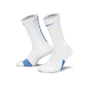 (店+)【NIKE 耐吉】Nike Elite Crew 籃球襪 白藍 SX7622-111 菁英襪 籃球襪 長襪 襪子 中筒襪 運動襪