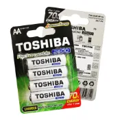 (店+)【TOSHIBA 東芝】3號低自放電鎳氫充電電池2600mAh(4顆入)送電池盒