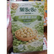 拍賣最便宜，現貨洋芋片餅乾零食 ～米波波爆米花 香菜風味 50公克（25克X2包） 香菜先生 台灣生產