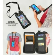 HP Sling Phone Sako 掛錢包掛在脖子上的手機錢包手機袋透明手機袋