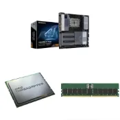 (店+)【AMD 超微】〈限時〉Ryzen TR 7960X+技嘉 TRX50 AI TOP 主機板+金士頓 D5 5600 記憶體(X2)