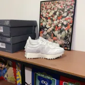 Sugar_tw - 現貨 New Balance 327 歐洲限定 月光白 海鹽白 休閒鞋 WS327JW1