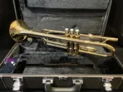 【現代樂器】已售出！69折託售！日本製 中古美品 二手 極新 YAMAHA YTR-6335 II 金漆小號