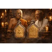 Buddha Style 佛系玩家🎮 龍婆咪 2540 第一期普它松人緣聖粉坤平 阿贊明督造 早期代表作 人緣財運款