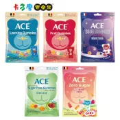 【ACE】水果Q/字母Q/無糖Q 48g｜酸熊/甜莓蜜桃/酸星球Q 44g 兒童軟糖 水果軟糖 ｜卡多摩