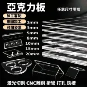 多厚度可選 3mm多場景適用｜透明壓克力板｜亞克力｜壓克力裁切切割｜壓克力客製｜彩色壓克力｜壓克力雷射切割｜壓克力燈箱