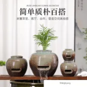 優選免運 魚缸流水罐 陶罐流水流水器 招材流水造景擺飾 護外生態缸造景 古法養魚瀑布流水景觀 陽臺庭院魚池水缸造景擺件