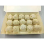 【蝦鮮生蟹小姐】蛋黃麻糬芋丸  15粒