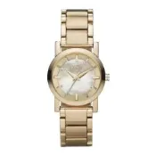 DKNY 華麗焦點晶鑽腕錶-金-NY4520-28mm