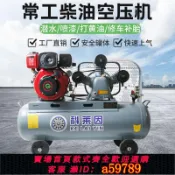 逸選生活 【台灣公司 可打統編】新款風冷柴油空壓機氣泵高壓野外修車補胎打黃油潛水泵車載式小型