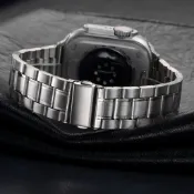 金屬不銹鋼錶帶兼容 Apple Watch ultra 49mm 系列 11 10 42 46mm 9 8 7 SE 6