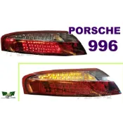 小亞車燈改裝＊全新 PORSCHE 保時捷 996 紅白晶鑽 LED 尾燈 996後車燈