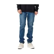 【Lee】出清品-男裝 牛仔褲 / 705 中腰標準小直筒 深藍洗水(LL21003377M)
