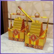 敬神摺紙 金元寶摺紙材料包 壽桃塔材料 祝壽用品 神明祝壽 拜拜禮盒 手作 DIY 金紙 蓮花紙 附教程 摺紙塔燙金元寶