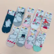【花想容】MOOMIN 嚕嚕米短襪 魯魯米 韓國襪子 人氣短襪