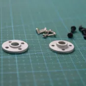 協貿國際日用品生活12館 究其科技 25T伺服臂圓型盤金屬角 適用于MG995 MG996 25T舵盤