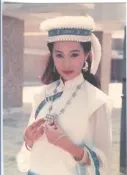 (嫻68)  黎美嫻  的3*5古裝沖洗照片一張!