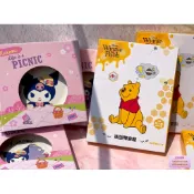 ｛現貨｝ 全家 酷洛米瓷盤 7-11 維尼造型陶瓷盤 Kuromi 小熊維尼 造型陶瓷盤 酷洛米 維尼 笑臉款 閃亮款