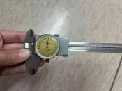 瑞士 TESA 附表游標卡尺 150mm 0.02 型號 05.10008 