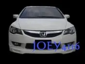 HONDA CIVIC 09-11 CV 8代CV 八代喜美 K12 MUGEN 無限下巴中包套件- PP材質