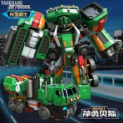 🔥台灣熱銷🔥銀河偵探托寶戰士神勇貝斯變形機器人玩具機甲金剛兄弟變形 親子玩具