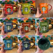 STARBUCKS 星巴克馬克杯印度尼西亞城市系列 16 盎司 2025 年版