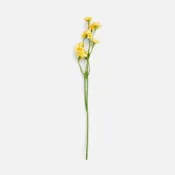 (店+)【HOLA】查莉擬真小花插洋甘菊26cm 黃