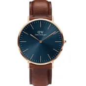 Daniel Wellington DW 男錶-40mm/玫瑰金框 Classic St Mawes Arctic 經典極簡美學手錶 DW00100626