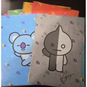 BT21 BTS 全家 A4資料夾
