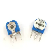 庫存不用等-【no】-藍白可調 立式 蘭白可調電阻 可調電位器 5K  20K W7-201225 [421317現貨