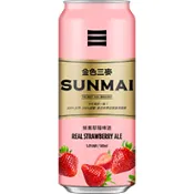 【品酒網】台灣 SUNMAI金色三麥鮮果草莓啤酒 500ml SUNMAI Real Strawberry Ale