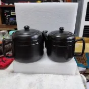 【鶯歌陶瓷K1K2此款有濾網】藥壺 中藥壺 陶鍋 砂鍋 米甕 聚寶盆 茶葉罐 時來運轉 火爐 烘爐 電陶爐