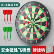 爆款推薦華亞飛鏢盤套裝磁飛鏢比賽健身飛鏢靶安全吸鐵石磁鐵飛標