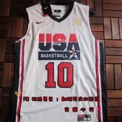 NBA球衣復古美國隊夢10 11夢幻1Kobe JamesRose Wade paul Jordan 杜蘭特/詹姆斯奧運
