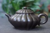 【狗狗小舖】-【施小馬】筋紋壺~500cc紫砂茶壺(Z758)