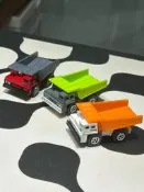 免運 火柴盒 翻鬥車 美泰火柴盒合金車 1:64 翻鬥車 工程車 渣土車 三色打  借詞：風火輪 火柴盒 siku 美馳