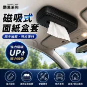 【YARK】磁吸式面紙盒套 (1入) 車用面紙盒｜車用面紙盒套｜汽車面紙套｜衛生紙收納袋｜面紙盒｜車用收內｜車內收納