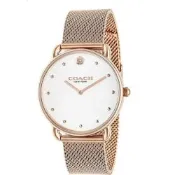 COACH 官方授權 經典米蘭帶時尚腕錶-玫瑰金-女錶(CO14504209)36mm