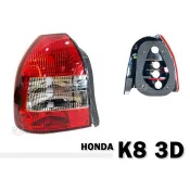 超級團隊S.T.G HONDA CIVIC 6代 K8 96-00年 3門 3D 紅白晶鑽 尾燈 後燈 一組2200