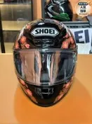 【稀有仙鶴彩繪】SHOEI Z7安全帽 全罩式安全帽 機車安全帽 騎士安全帽 L號 內襯齊全