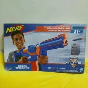 送50發彈 橘版機 Nerf 三角洲騎兵 絕版貨