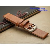 【時間探索】 軍錶.運動錶- 手工限量仿舊瘋馬皮款錶帶 ( 22mm.21mm.20mm.19mm18mm )