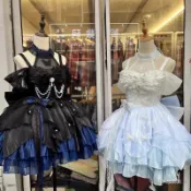YG 禮服女 成人禮18 Lolita洋裝 好看連衣裙 日常可穿禮服天鵝湖洛麗塔千金公主禮服Lolita蝴蝶生日蓬蓬