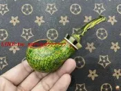 【萬禾】限量款！！！苔原綠！中號蘋！！！石楠木鬥空腔硫化嘴