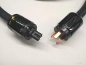 日本古河FURUTECH HiFi級功放音響電源連接線8字尾插發燒電源線