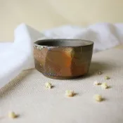 切面小杯 土味 新彩燒 柴燒陶藝 手作作品 | 陳威恩 作品