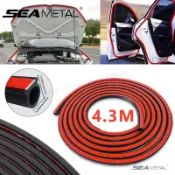 SEAMETAL 車門橡膠密封條D形隔音密封條汽車卡車車窗密封條橡膠條