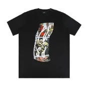 【HOTAI購】【PAUL SMITH】 簽字縮寫LOGO美式風格印花棉質短袖T恤(男款/黑)