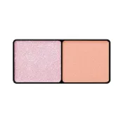 (店+)【ettusais 艾杜紗】雙色緞光絲絨眼影 #21杏色薄紗 3.8g
