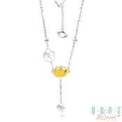 甜蜜約定2SWEET 甜蜜約定 HelloKitty 迷人kitty黃金/白鋼項鍊